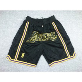NBA Los Angeles Lakers Uomo Pantaloncini Tascabili City Edition M001 Swingman